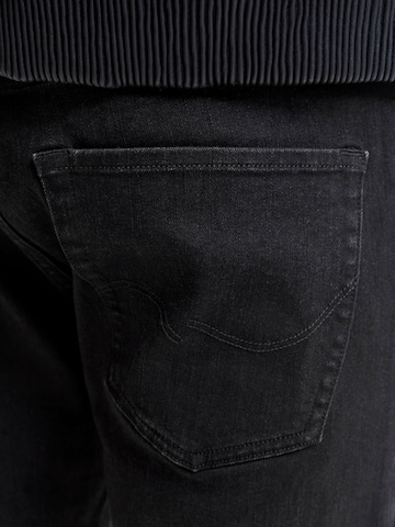 JACK & JONESSlimfit Traperice 'JJIMike JJOriginal' - crna boja