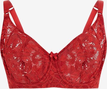 GUESS T-shirt Bra in Red: front