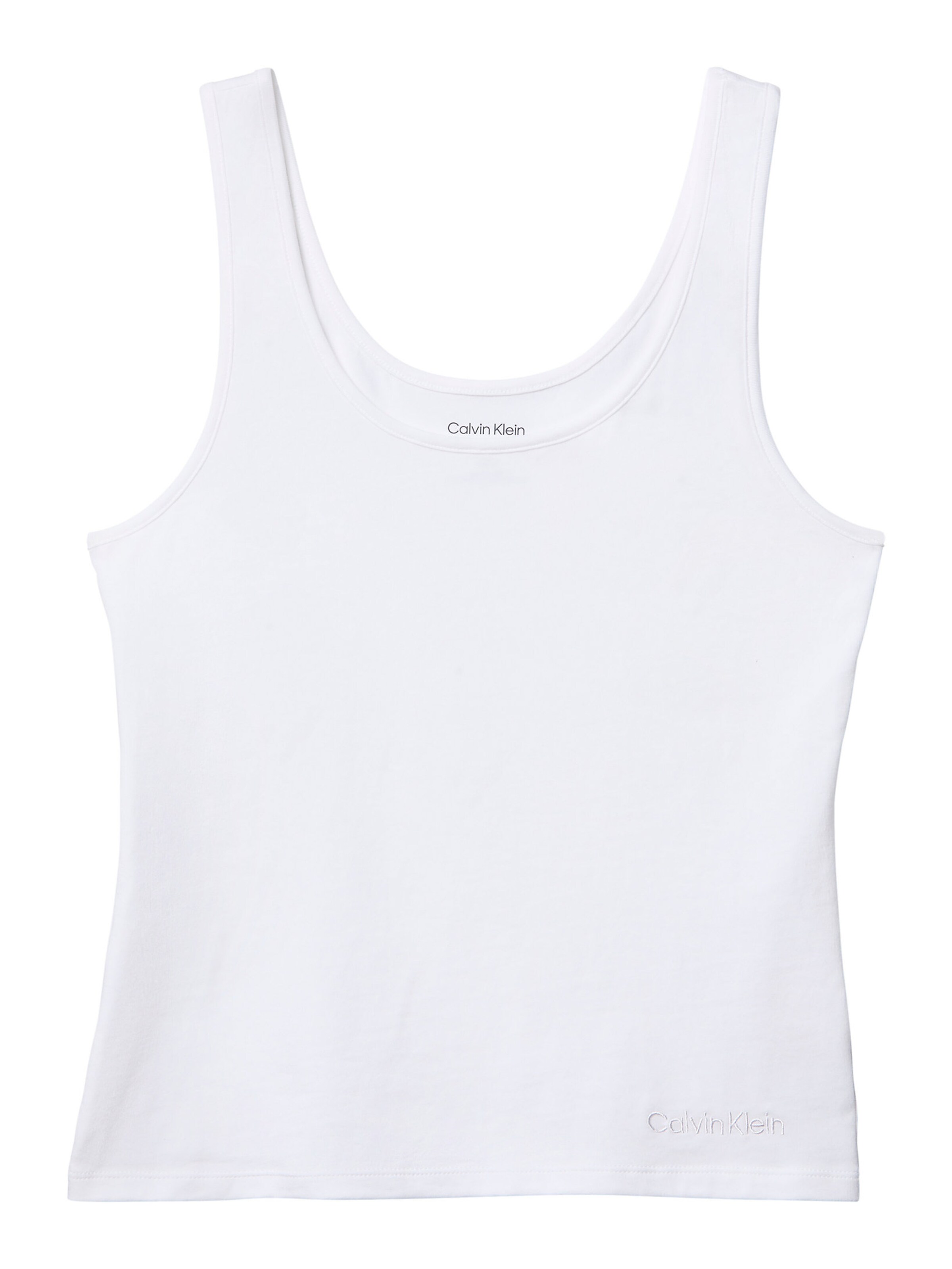 Calvin Klein Top in Weiß: Vorderseite