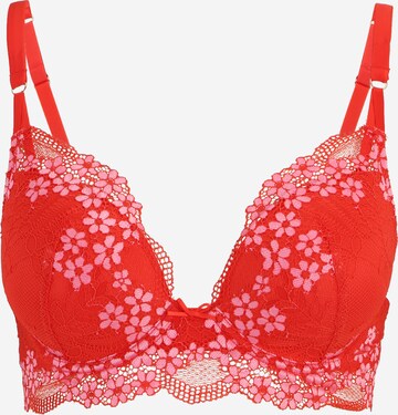 Bustier Soutien-gorge 'SOMPTUEUSE' ETAM en rouge : devant