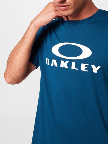 OAKLEY Regular Fit Funktionsshirt 'O BARK' in Blau