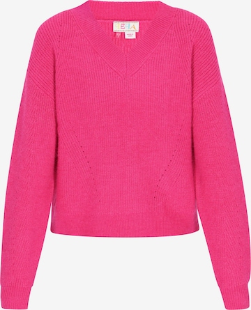IZIA Pullover 'Boho' in Pink: Vorderseite