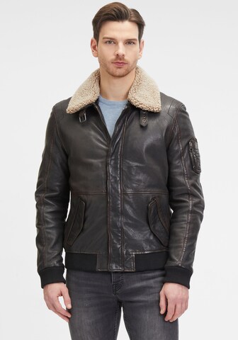 Gipsy by Mauritius Jacke 'Chuck' in Braun: Vorderseite