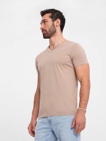 Ombre Shirt in Bruin