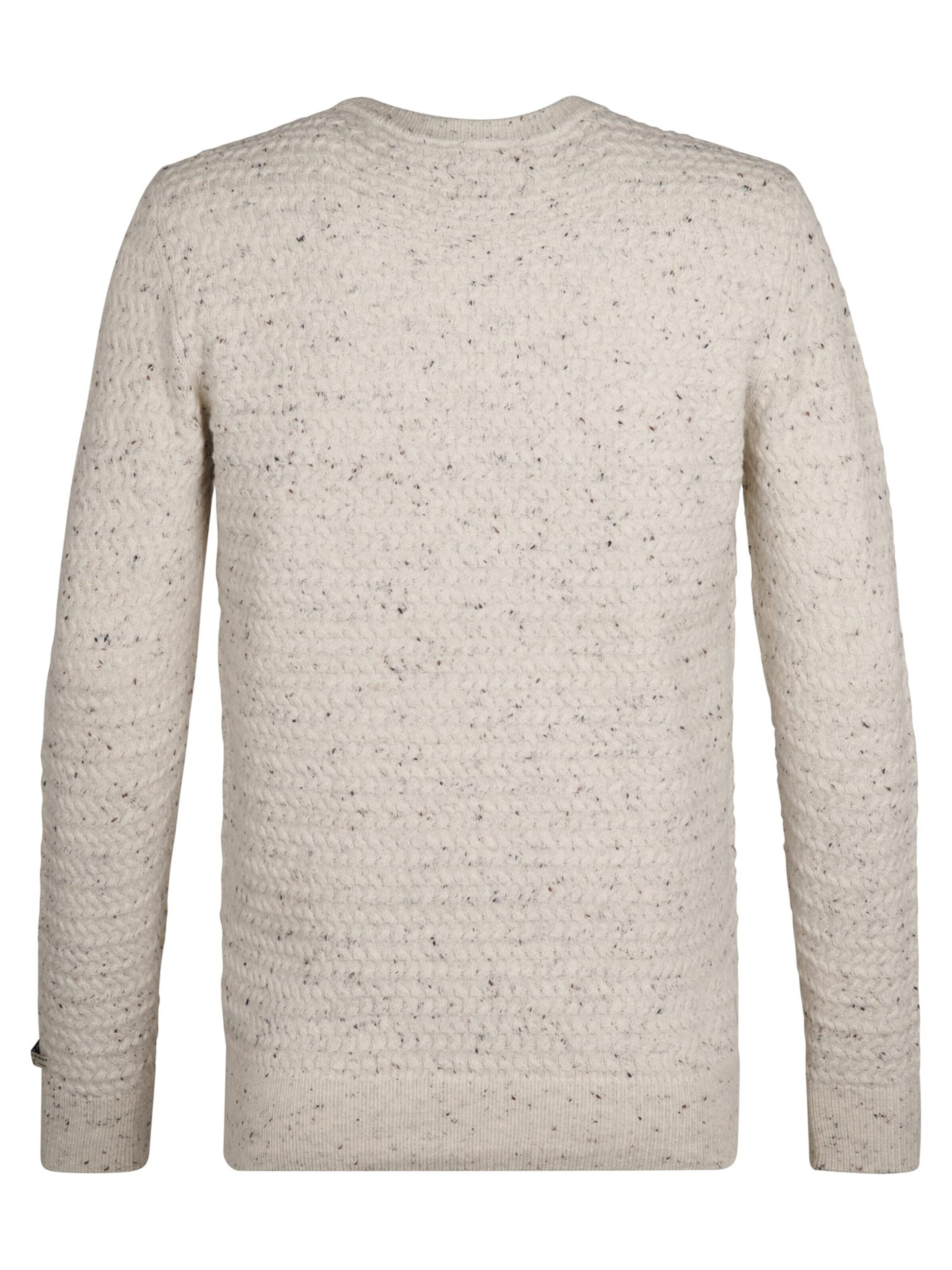 PETROL INDUSTRIES MEN Sweater in White