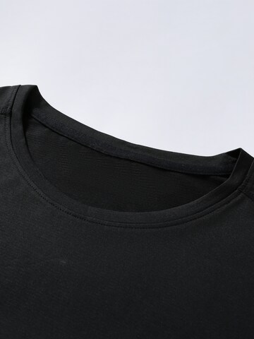 YOUTHUP Performance Shirt 'Feuchttrans' in Black