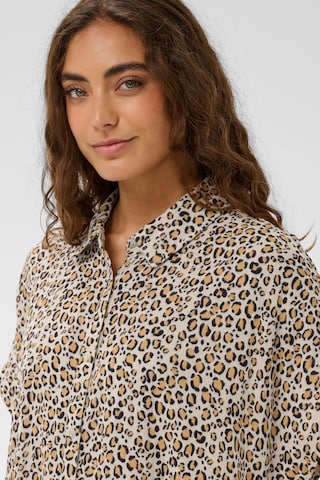 Robe-chemise CULTURE en rouge