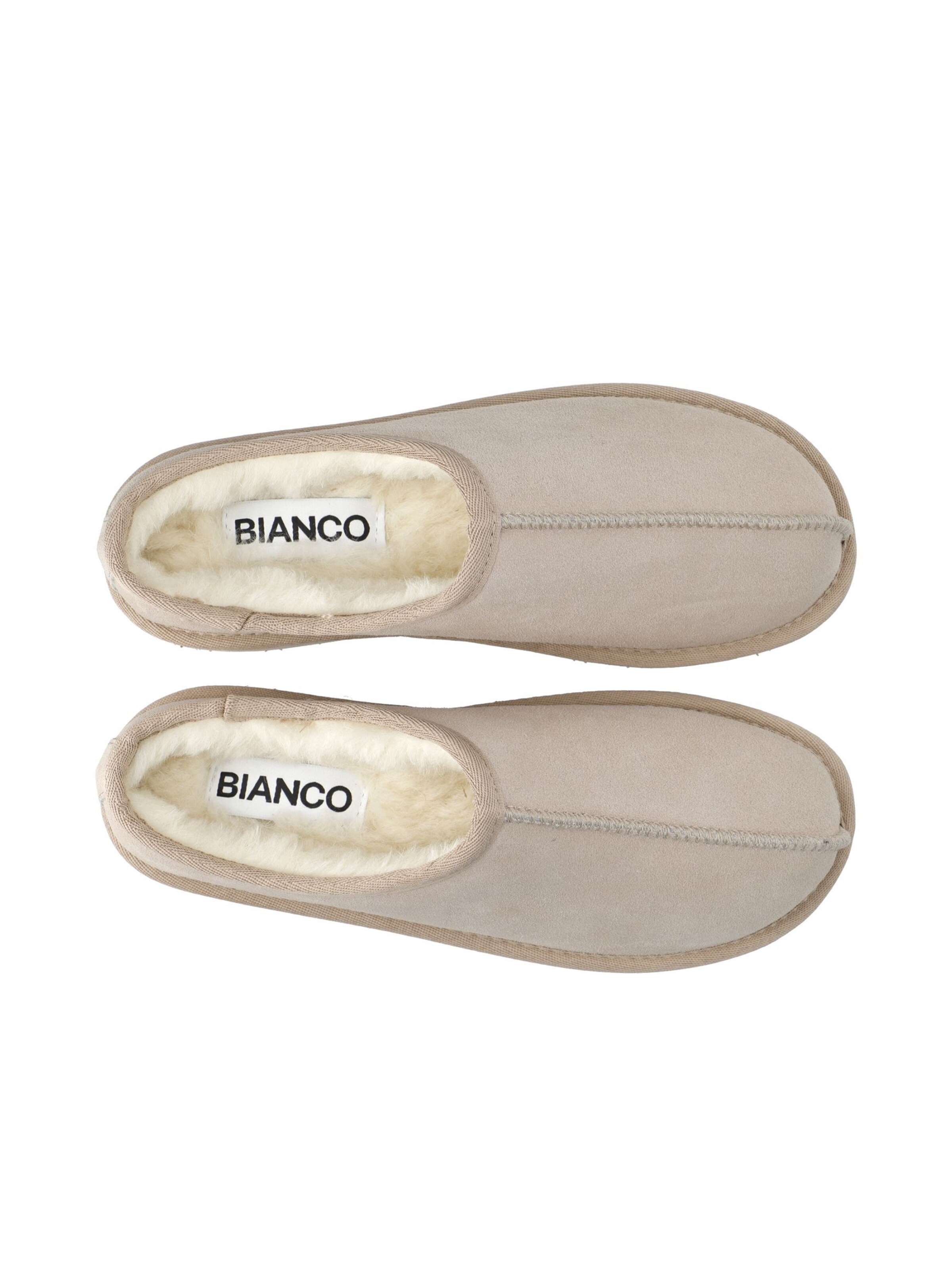 Bianco Slipper 'SNOW' in Beige