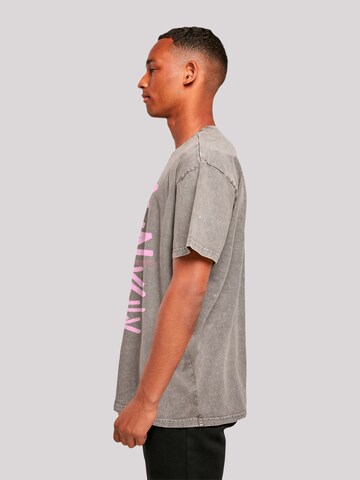 T-Shirt 'Machine Gun Kelly Full Body' F4NT4STIC en gris