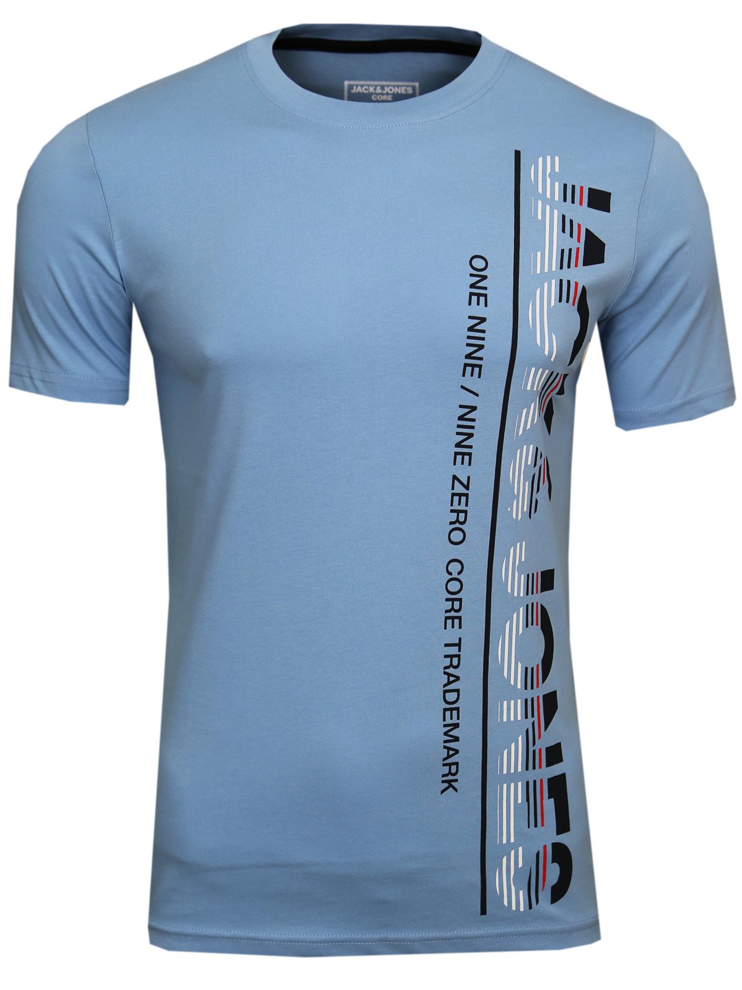 JACK & JONES Shirt 'JACK & JONES Herren JCOSTRUCTURE Tee SS Crew Neck T-Shirt, 3er SET 2' in Mixed colors