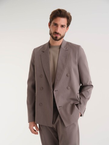 ABOUT YOU x Kevin Trapp Regular fit Business blazer 'Ali' in Grey: front