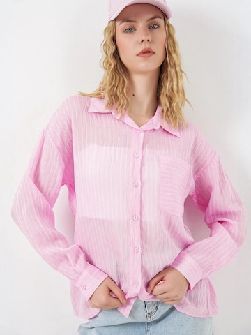 T-shirt Bigdart en rose : devant
