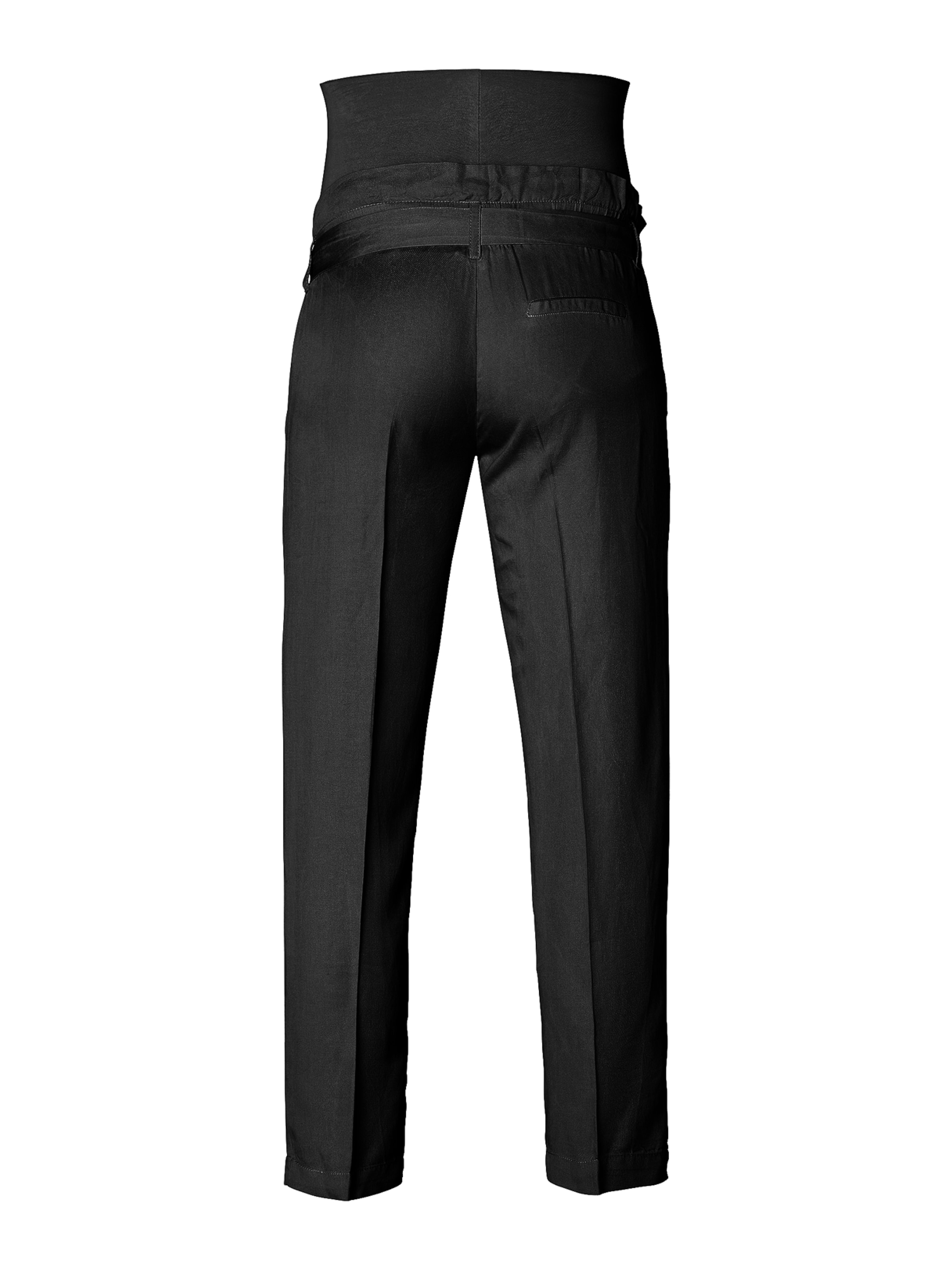 Noppies Regular Trousers with creases in Black
