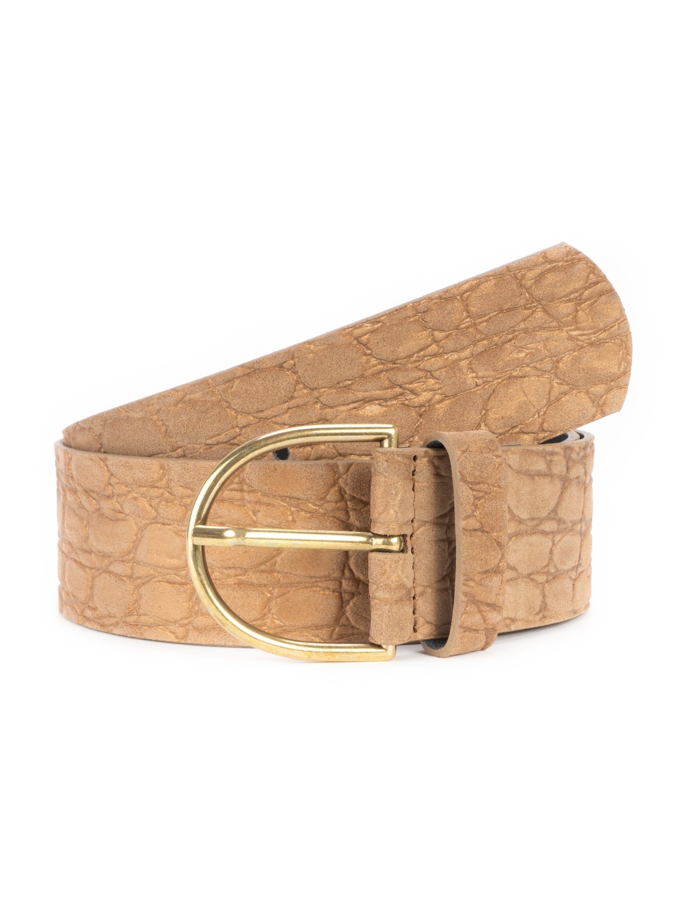 Ceinture BA98 en marron : devant