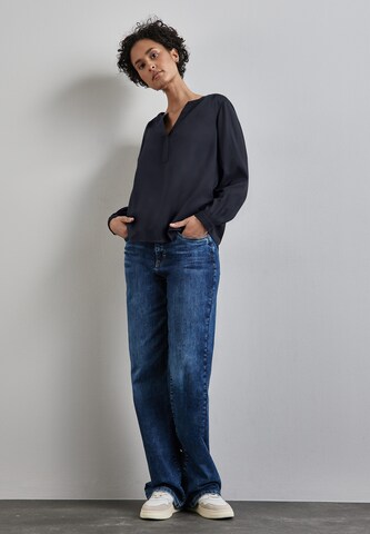 STREET ONE Bluse in Blau
