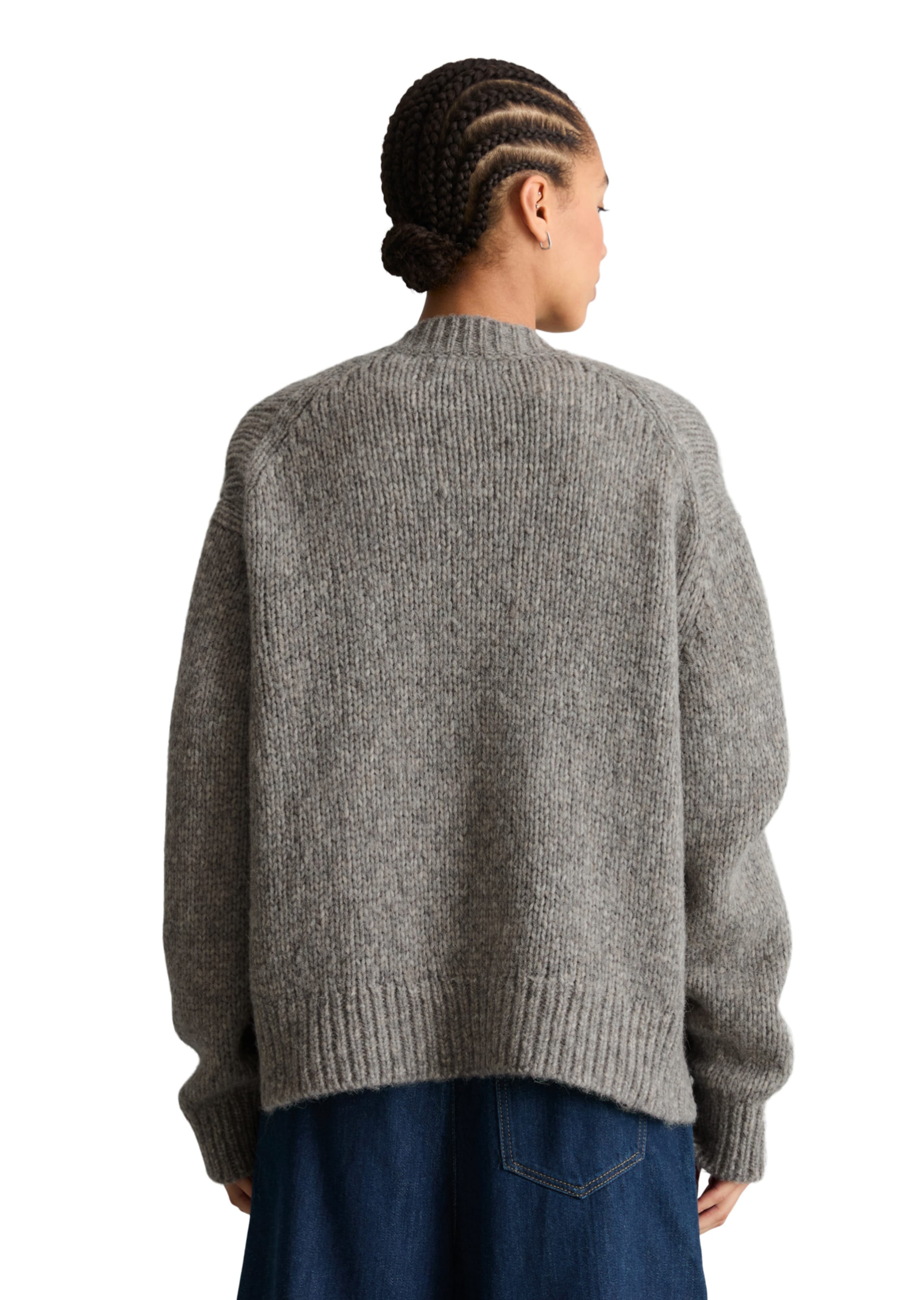 Marc O'Polo DENIM Strickjacke in Grau