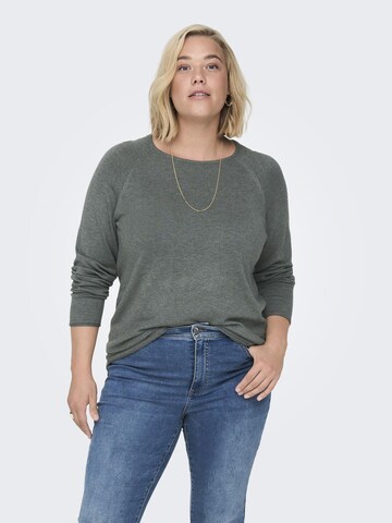 ONLY Carmakoma Sweater in Grey: front