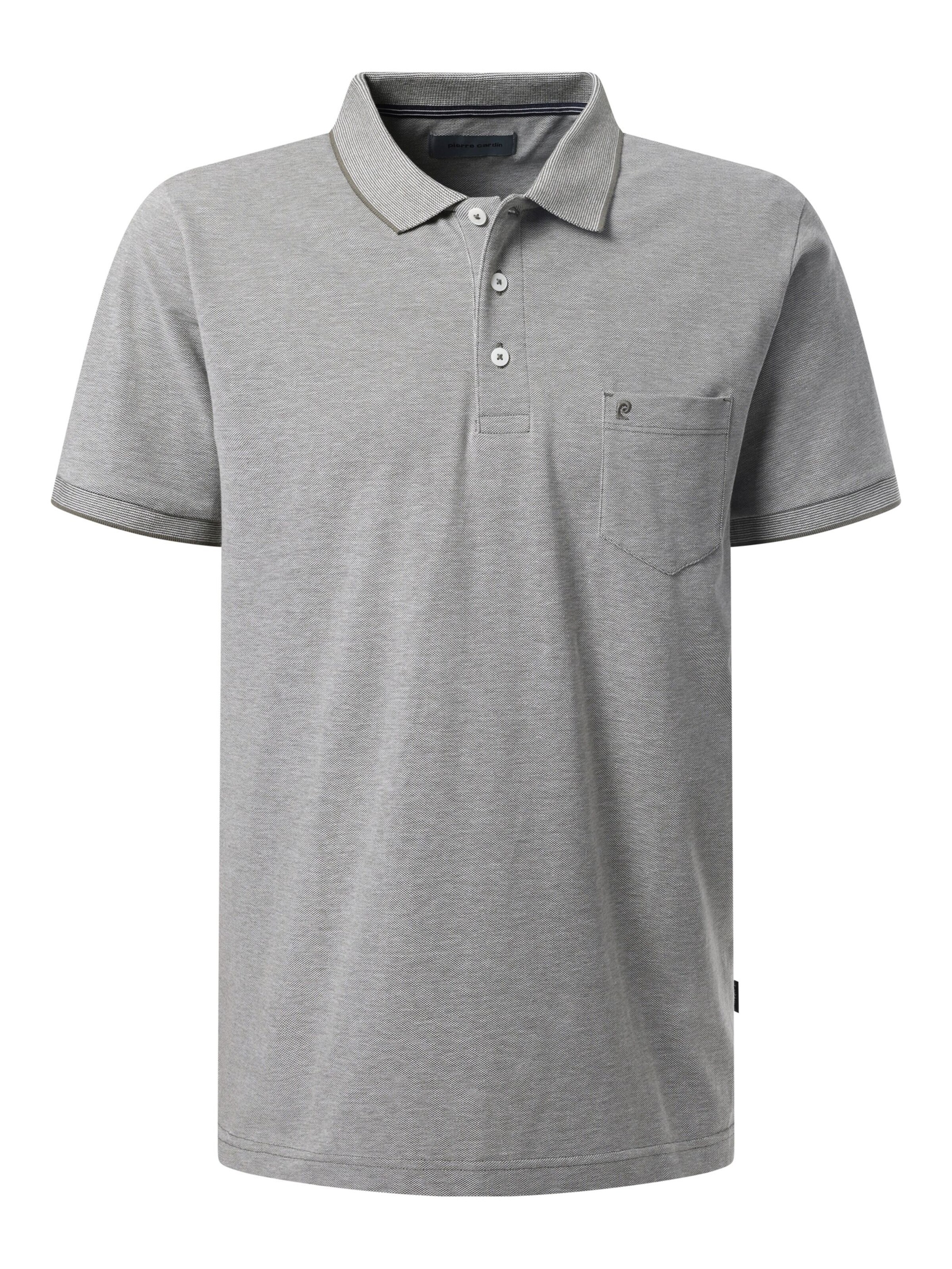 PIERRE CARDIN Shirt in Grey: front