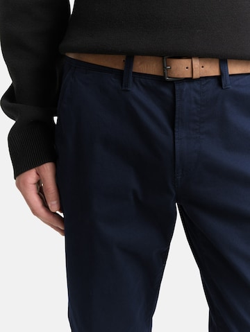 TOM TAILOR DENIM Слим Брюки-чинос в Синий