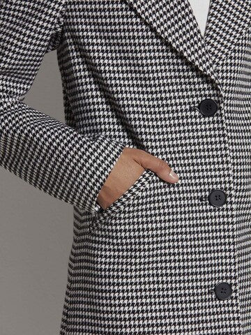 Manteau mi-saison MADELEINE en noir
