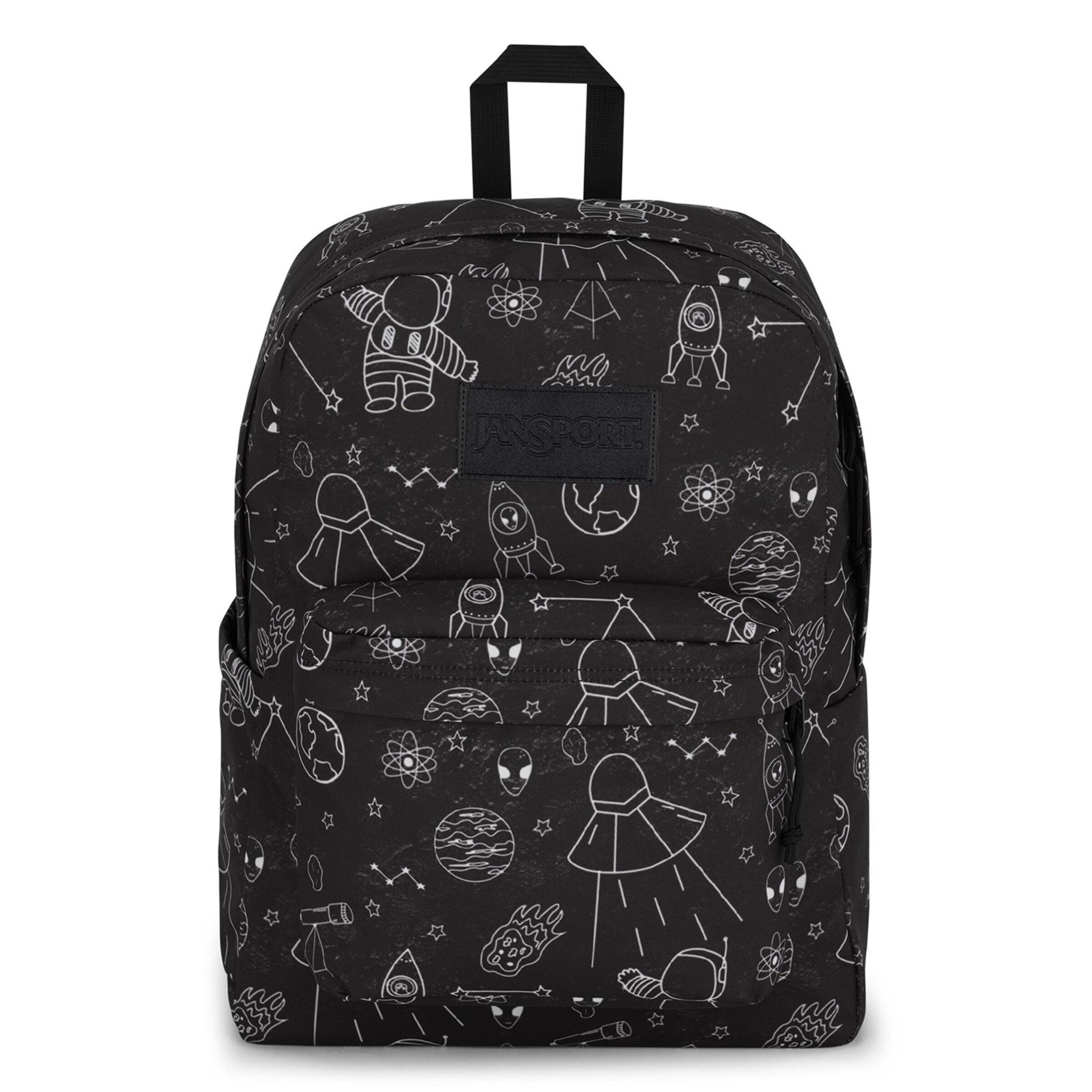 JANSPORT Backpack 'SuperBreak Plus ' in Black: front