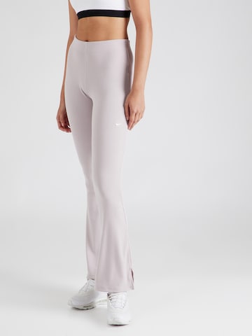 Nike Sportswear Flared Broek in Lila: voorkant