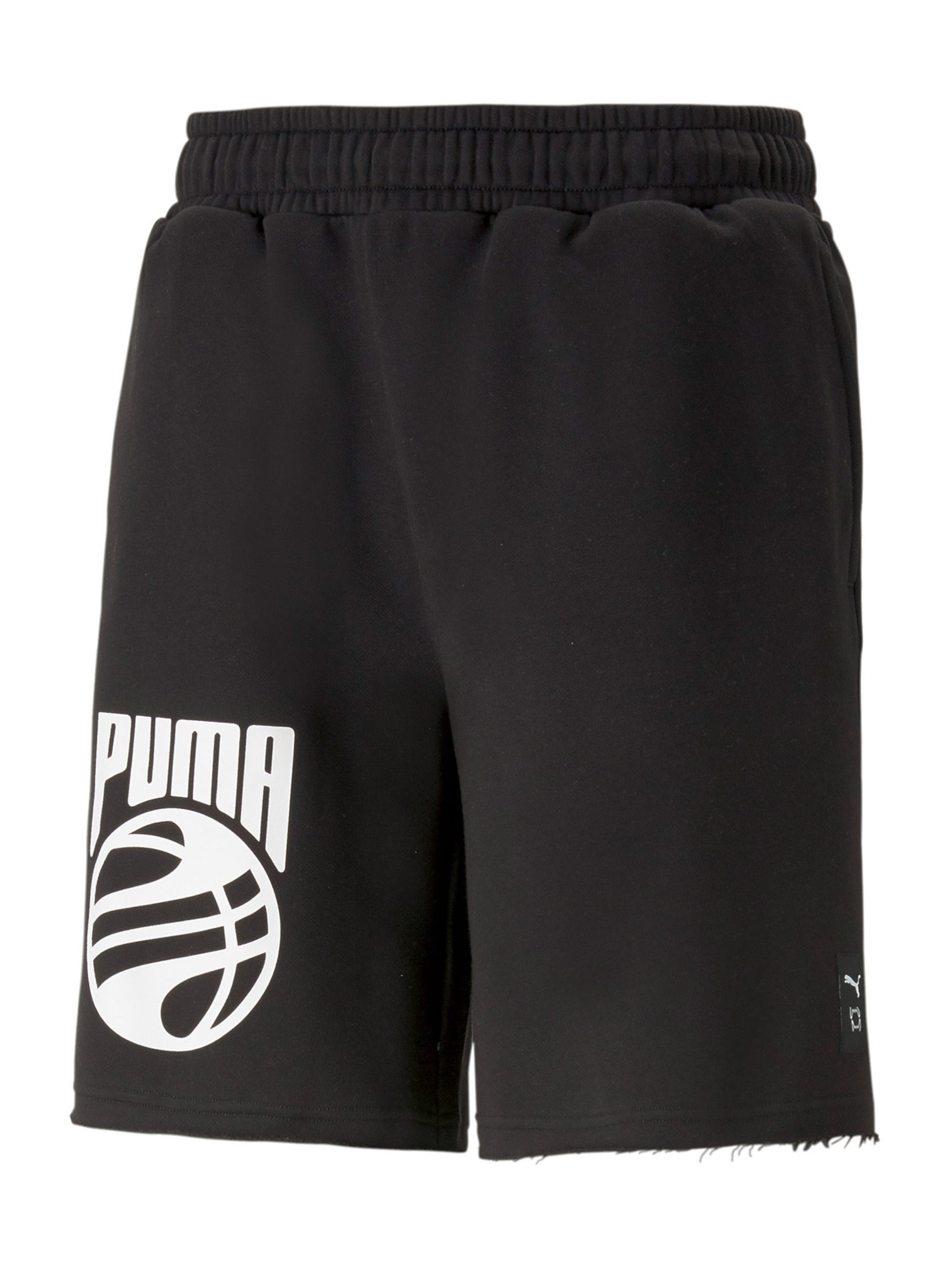 PUMA Normální Sportovní kalhoty 'Posterize' – černá: přední strana