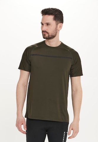 ENDURANCE Funkčné tričko 'Serzo' - Zelená: predná strana