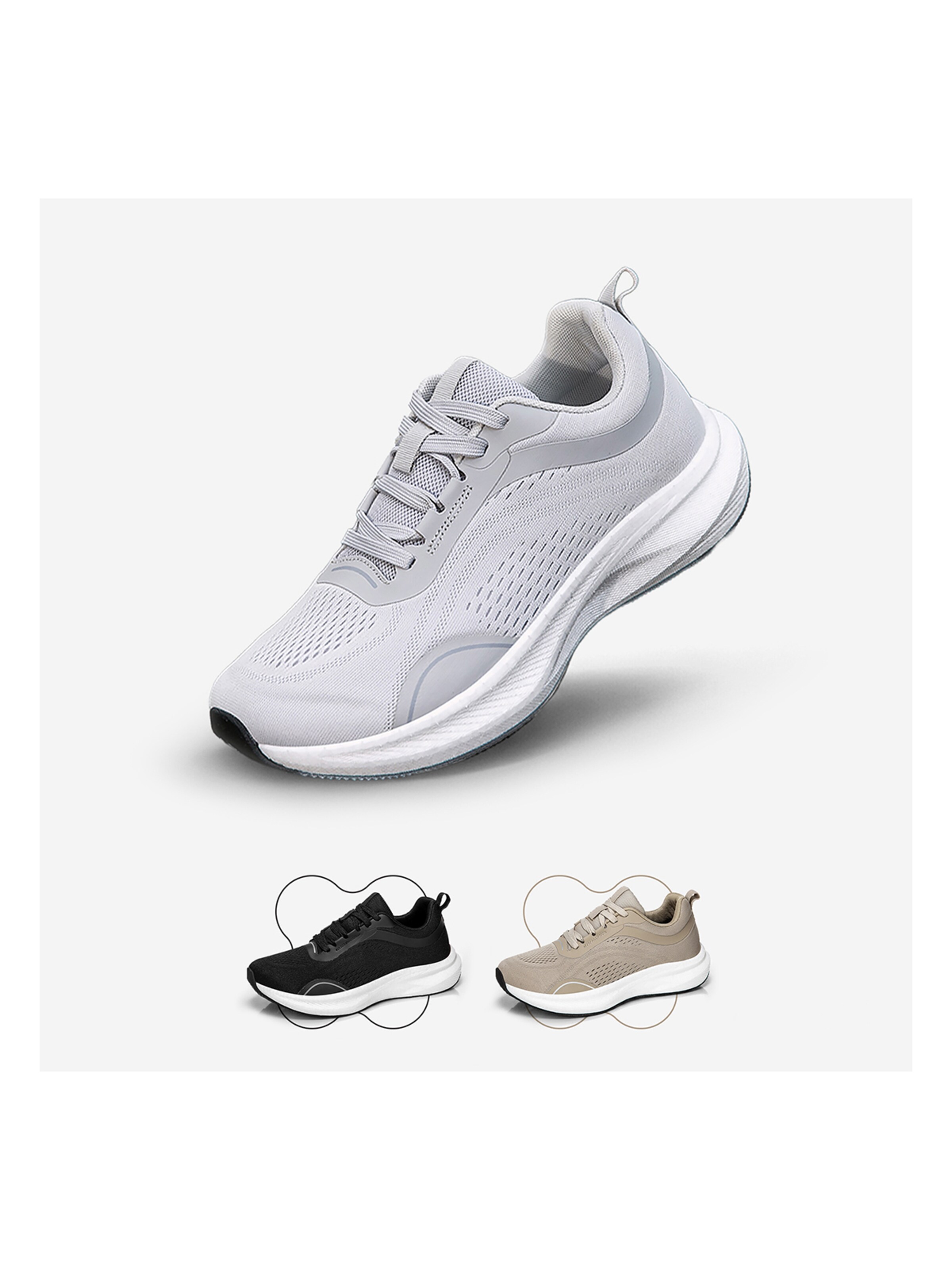 DOTALES Sneaker low 'DOTALES - EverStep'‌‌‌‌‌‌ in Grau