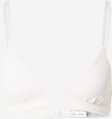 Samsøe Samsøe T-Shirt Rintaliivi 'Josie' värissä vaaleanpunainen: etupuoli