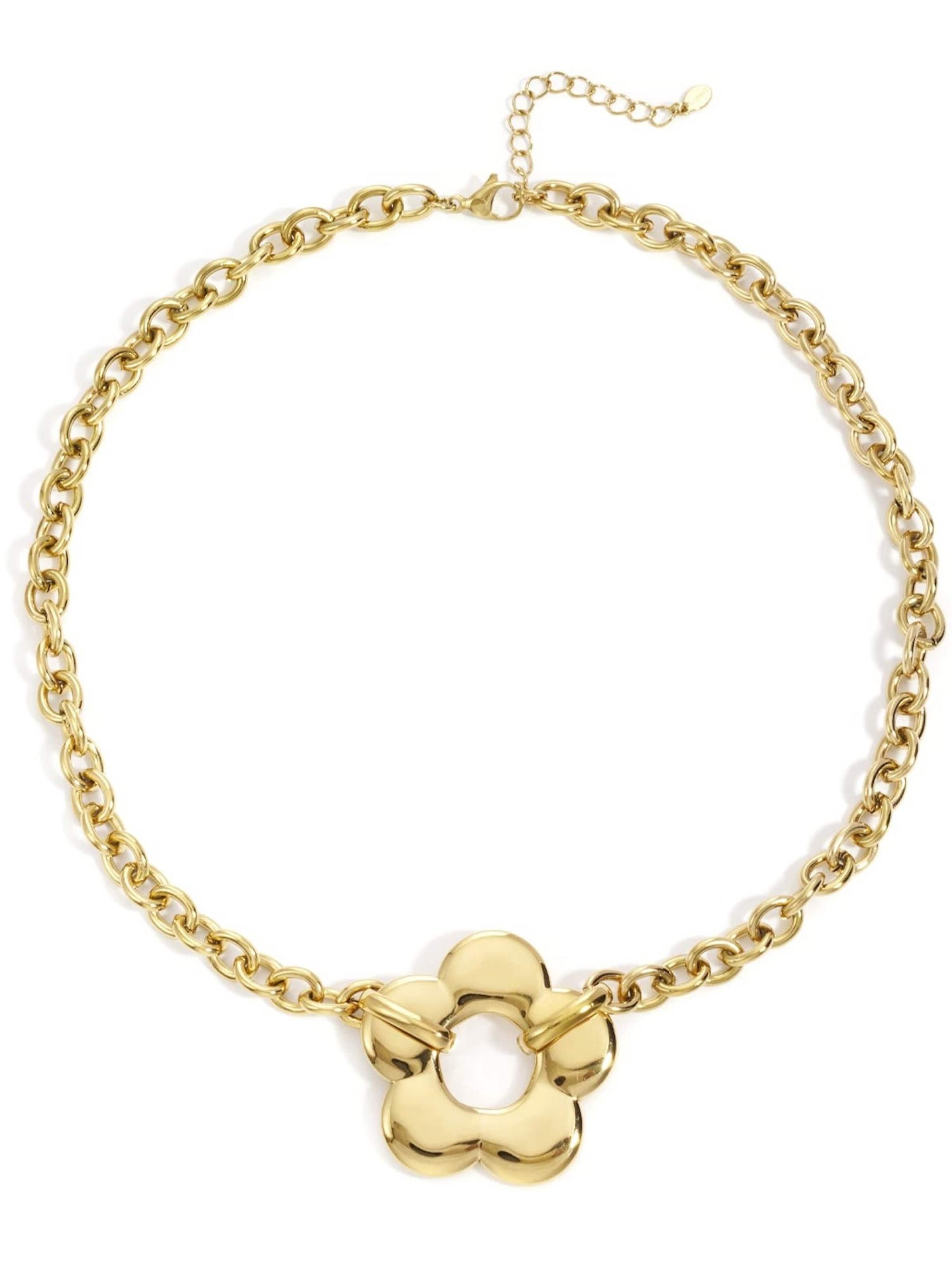 Cala Rose Necklace 'MARIBEL' in Gold: front