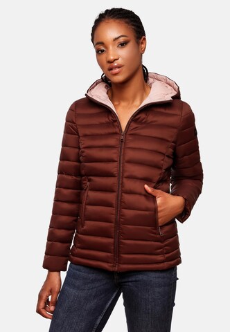 MARIKOO Weatherproof jacket in Red: front