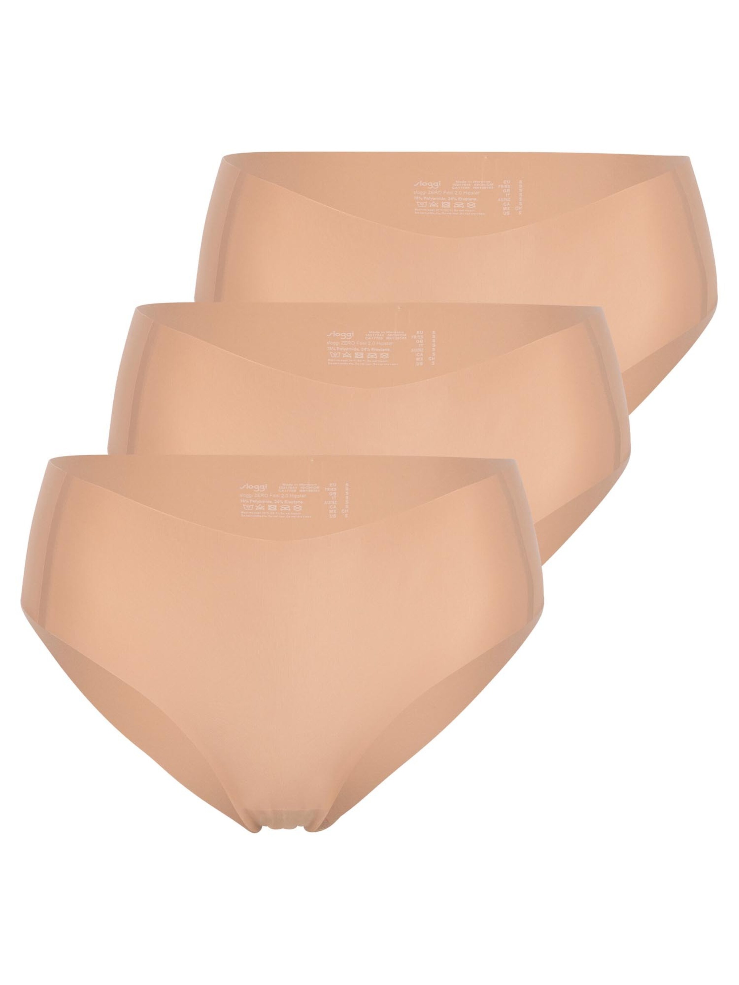 SLOGGI Panty 'ZERO Feel 2.0' in Beige: front