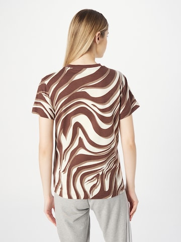 ADIDAS ORIGINALS Särk 'Abstract Allover Animal Print', värv pruun