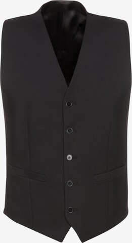Karl Lagerfeld Suit Vest 'Waistcoat Character' in Black: front