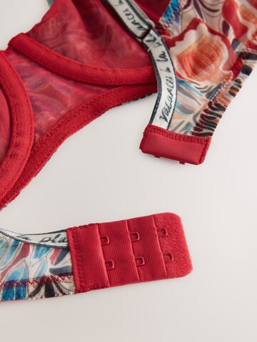 Balconnet Soutien-gorge Next en rouge