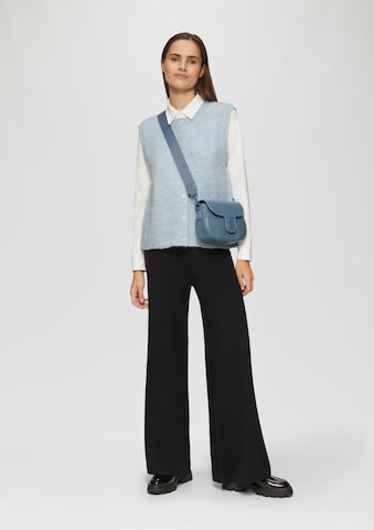 s.Oliver Gebreide bodywarmer in Blauw