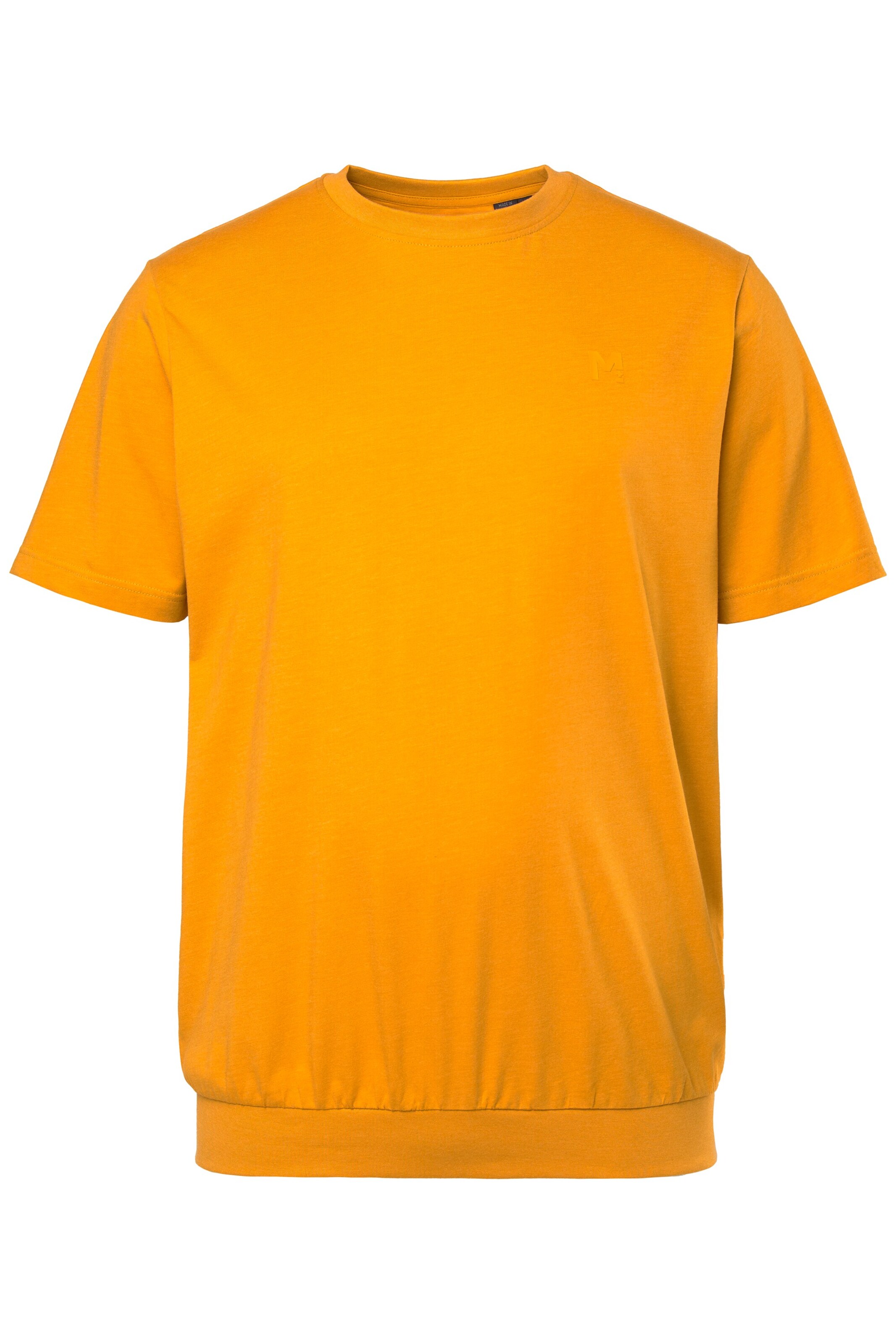 Men Plus T-Shirt in Gelb: Vorderseite