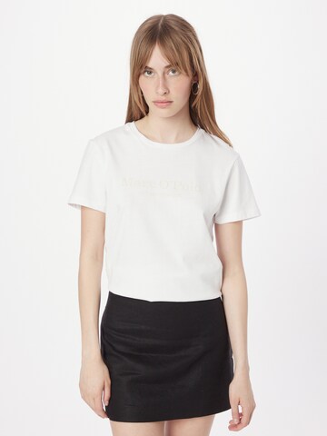 Marc O'Polo Shirt in White: front