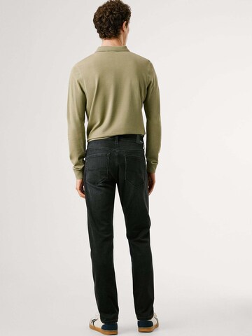 Pepe Jeans Slimfit Jeans 'Track' in Zwart