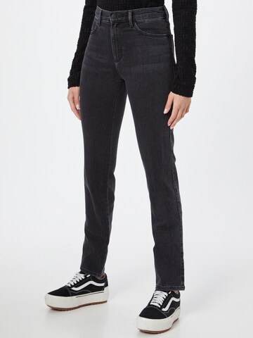 WRANGLER Slimfit Jeans in Zwart: voorkant