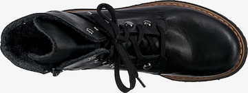 Rieker - Botines con cordones en negro