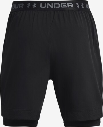 UNDER ARMOUR Regular Workout Pants 'Vanish' in Black