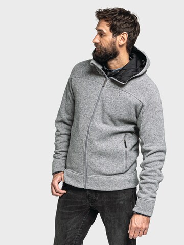 Schöffel Funktionele fleece-jas 'Lakefield' in Grijs: voorkant