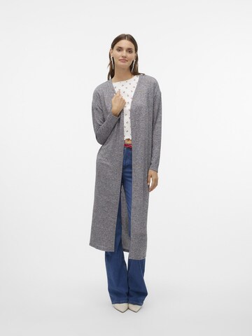 VERO MODA Knit cardigan in Grey: front