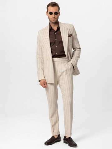 Coupe regular Veste de costume Antioch en gris