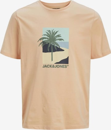 T-Shirt JACK & JONES en orange : devant