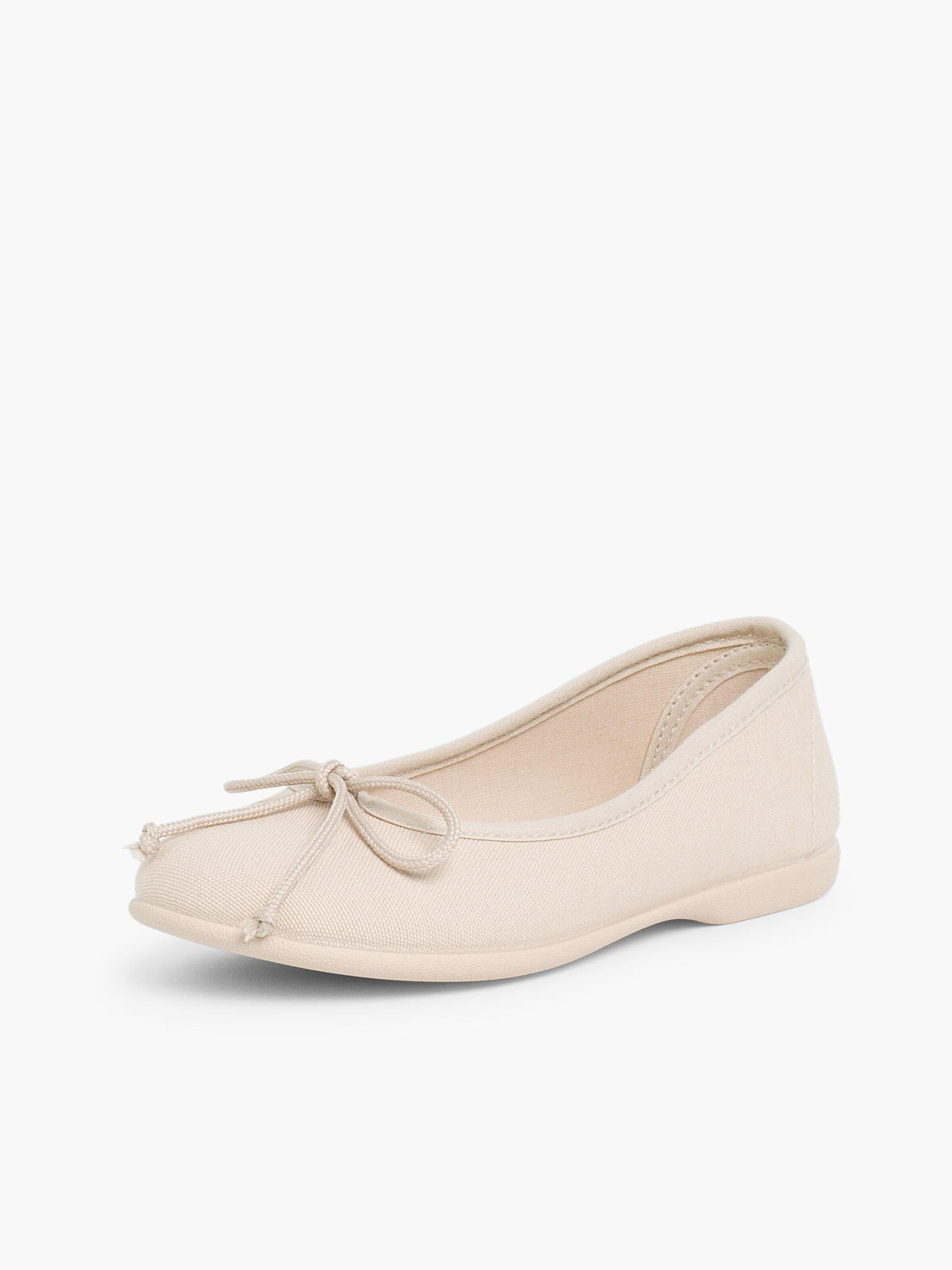 Pisamonas - Bailarina en beige: frente