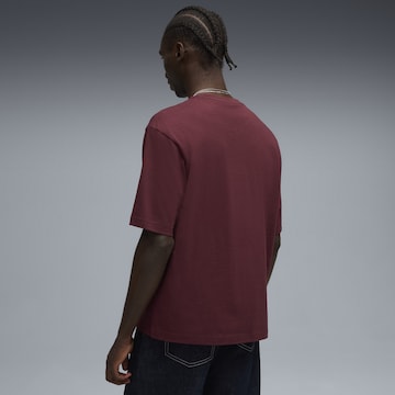 PUMA T-Shirt 'Wardrobe Ess' in Rot