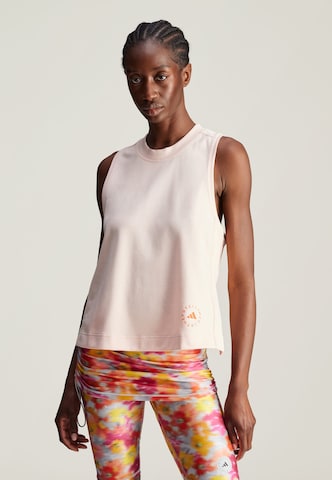 ADIDAS BY STELLA MCCARTNEY Sports Top in Pink: front